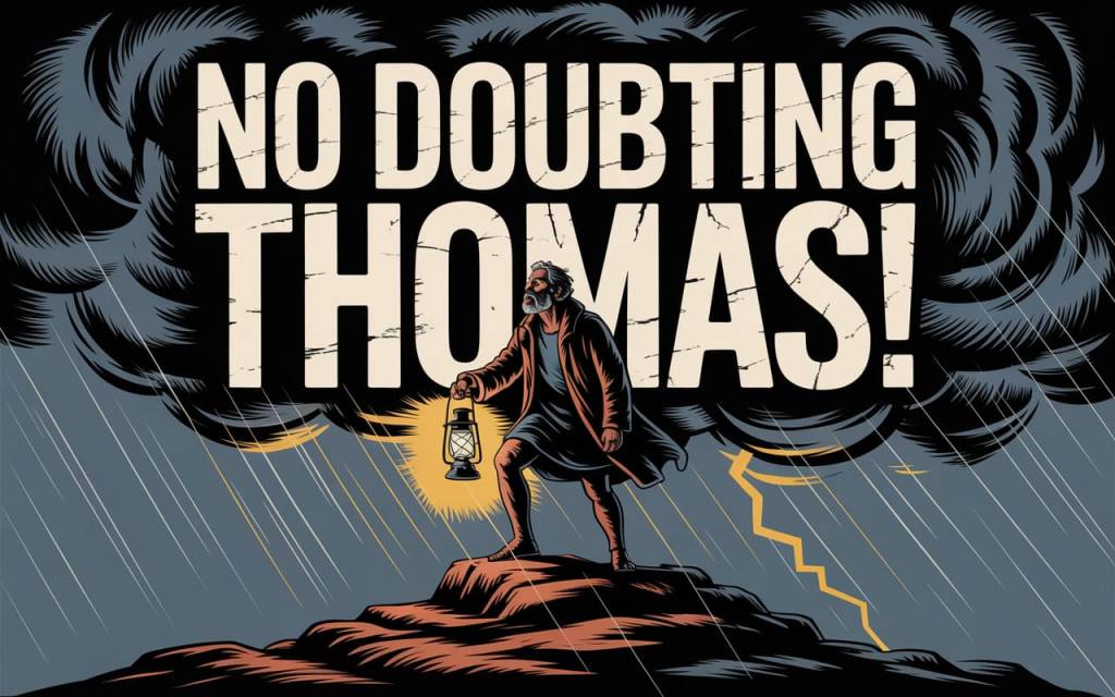 No Doubting Thomas!